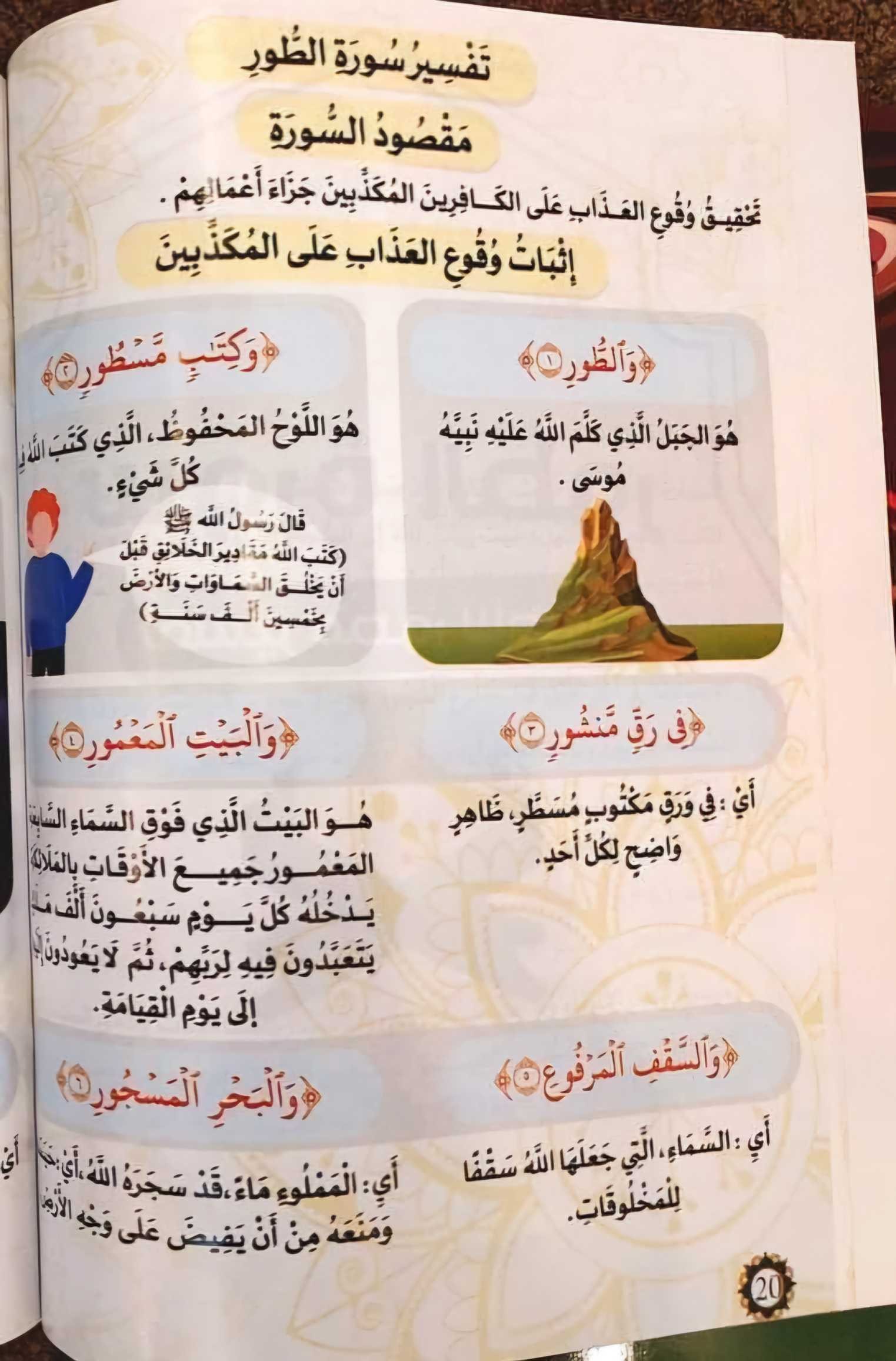 التفسير المصور للأطفال ٨ كتب 